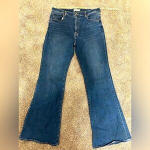 Abercrombie & Fitch Indigo Flared Jeans 16L